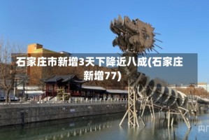 石家庄市新增3天下降近八成(石家庄新增77)
