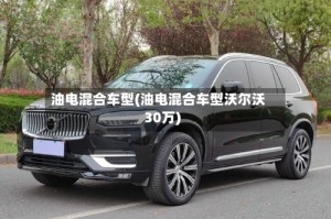 油电混合车型(油电混合车型沃尔沃30万)