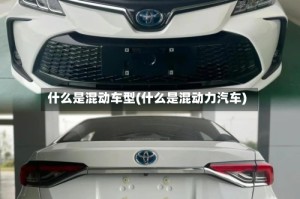 什么是混动车型(什么是混动力汽车)