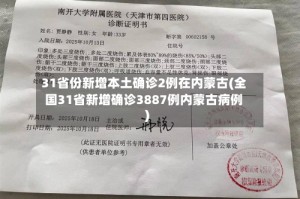 31省份新增本土确诊2例在内蒙古(全国31省新增确诊3887例内蒙古病例)
