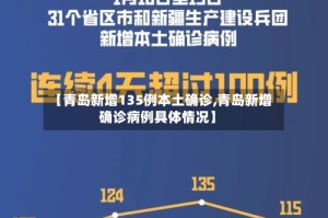 【青岛新增135例本土确诊,青岛新增确诊病例具体情况】