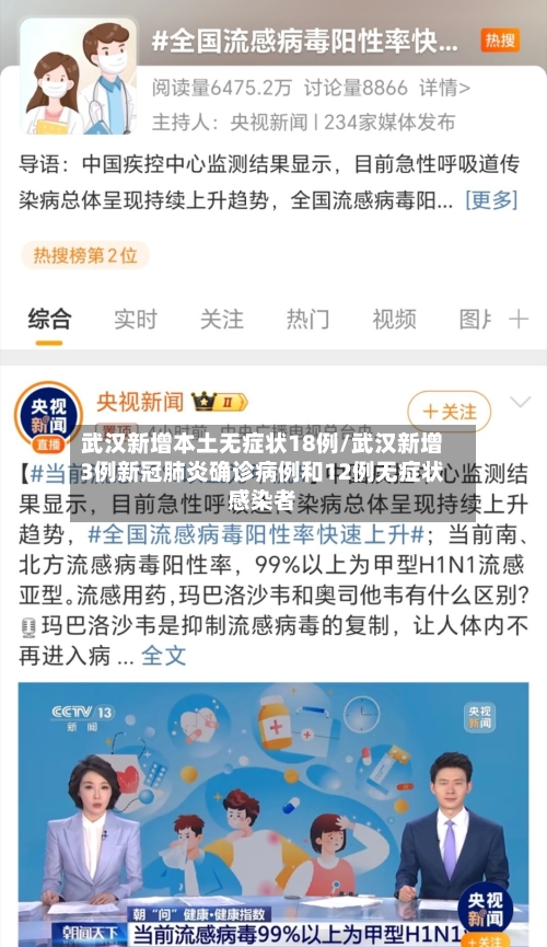 武汉新增本土无症状18例/武汉新增3例新冠肺炎确诊病例和12例无症状感染者-第3张图片