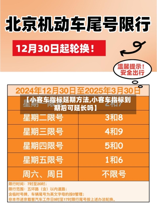 【小客车指标延期方法,小客车指标到期后可延长吗】-第1张图片