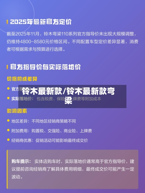 铃木最新款/铃木最新款弯梁-第2张图片