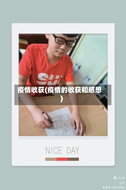 疫情收获(疫情的收获和感想)-第1张图片