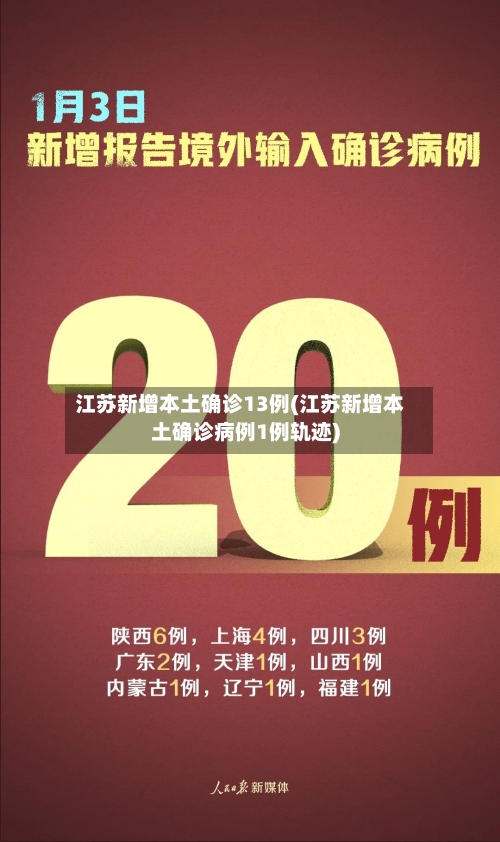 江苏新增本土确诊13例(江苏新增本土确诊病例1例轨迹)-第1张图片