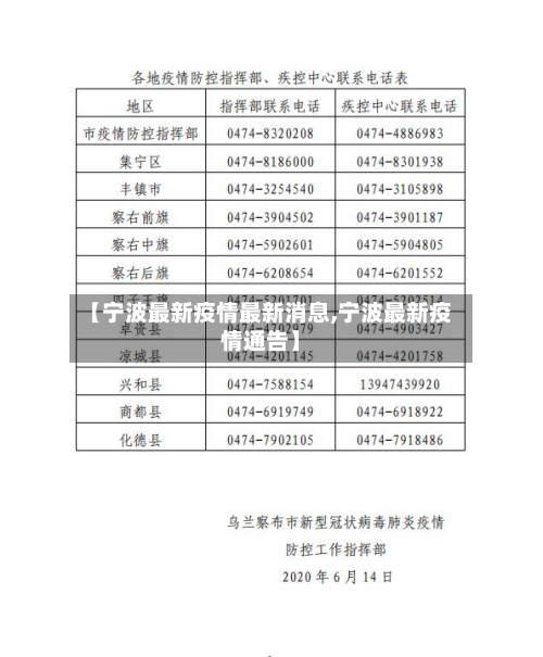 【宁波最新疫情最新消息,宁波最新疫情通告】-第3张图片