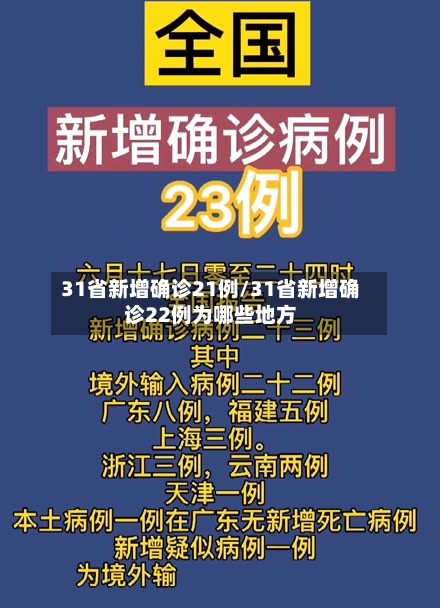 31省新增确诊21例/31省新增确诊22例为哪些地方-第2张图片