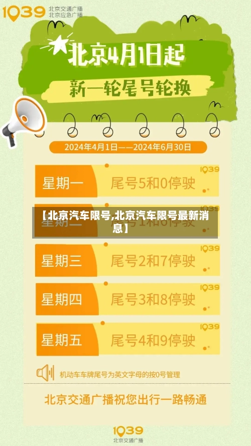 【北京汽车限号,北京汽车限号最新消息】-第1张图片